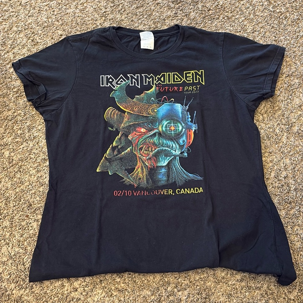 Iron Maiden Black Graphic T-Shirt